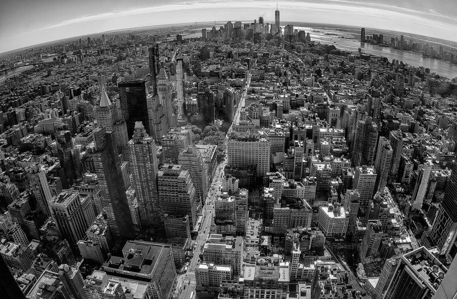 Manhattan (NYC) en noir et blanc