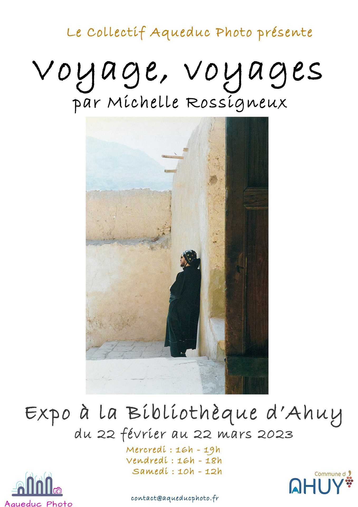 Expo Bibliothèque – Michelle Rossigneux