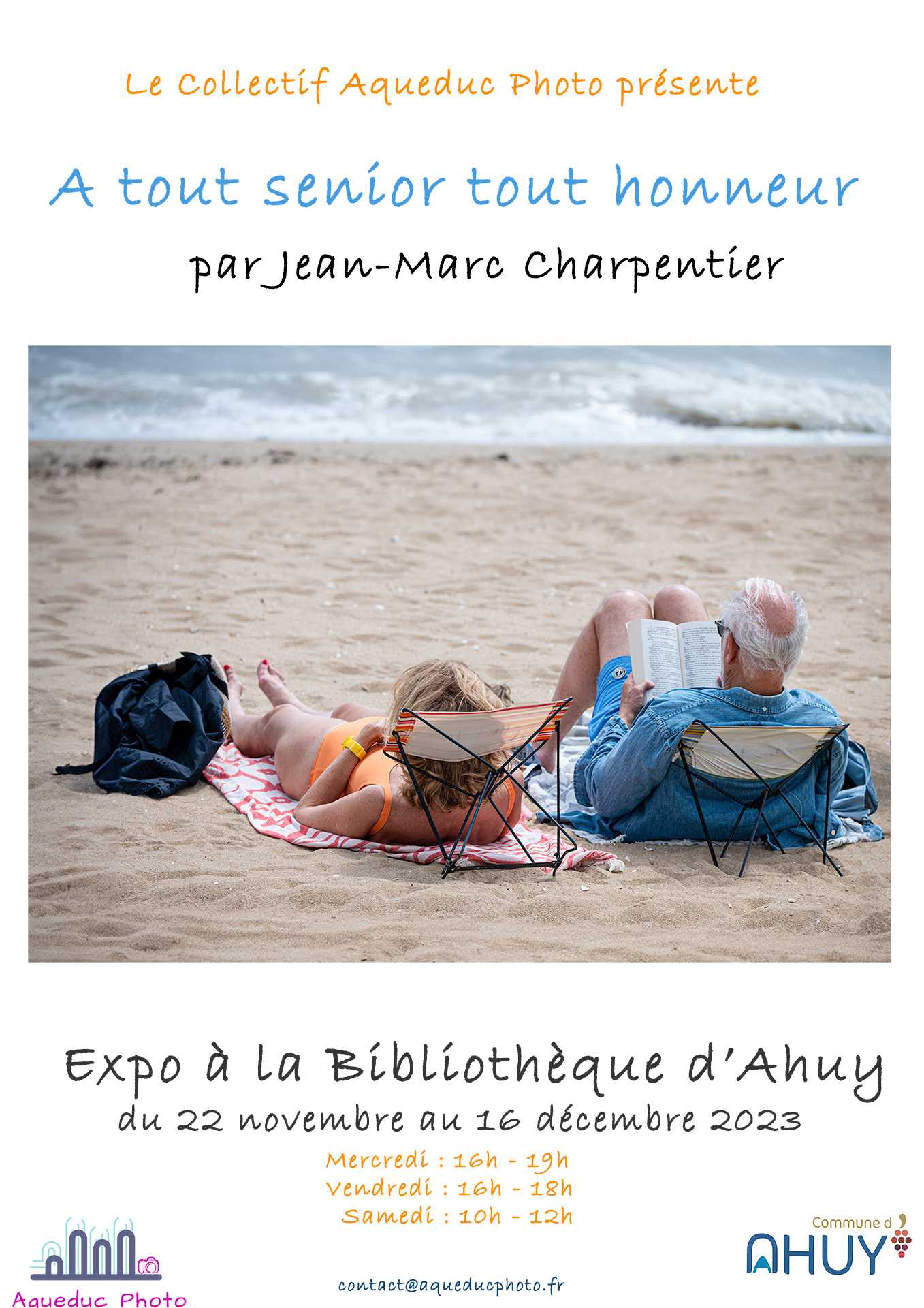 Expo bibliothèque – Jean-Marc Charpentier